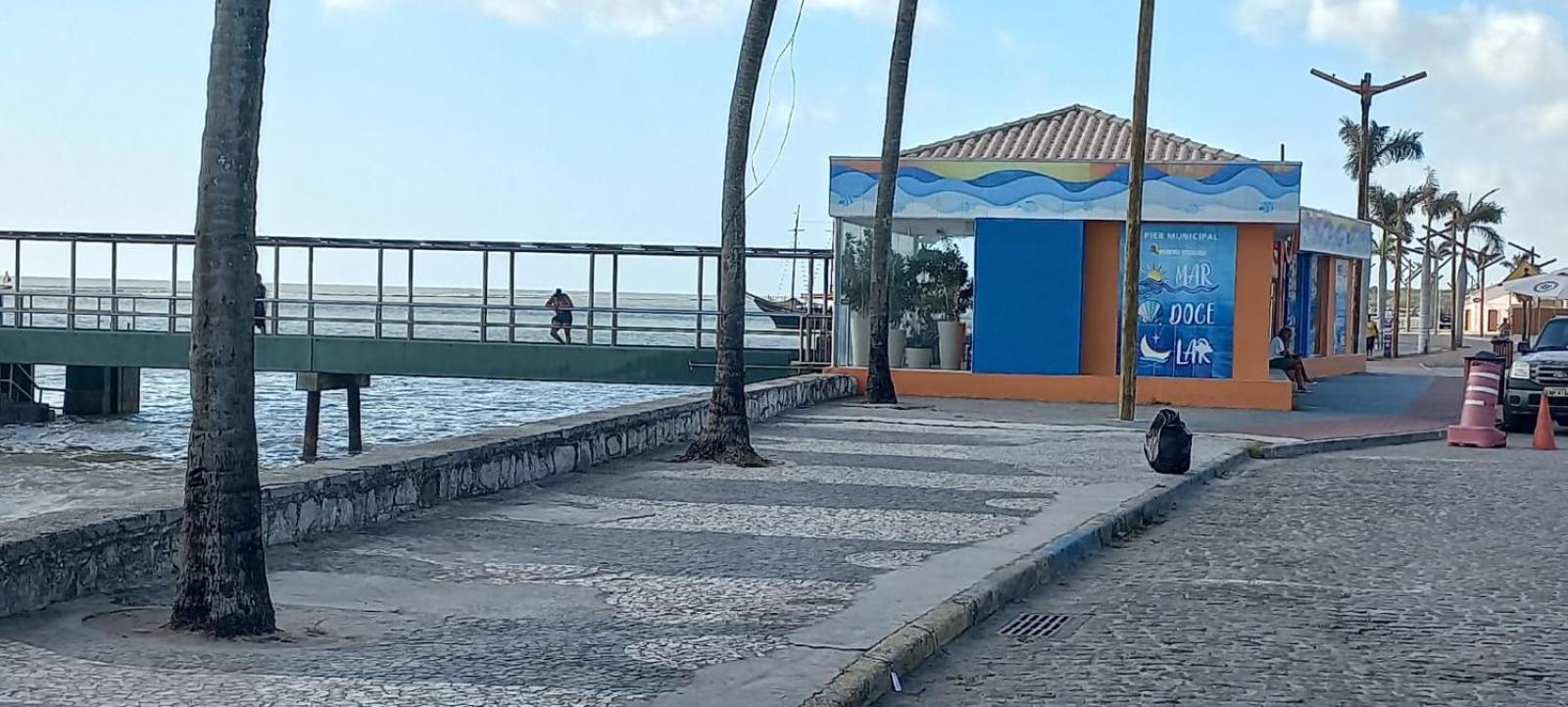 Hotel Ponta De Areia بورتو سيغورو المظهر الخارجي الصورة